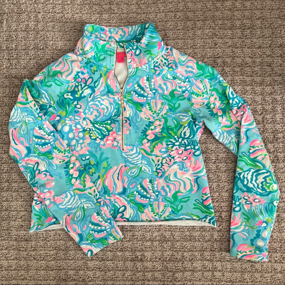 Lily Pulitzer Athletic Crop Sweatshirt